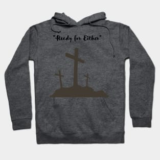 Three wooden Crosses Hoodie